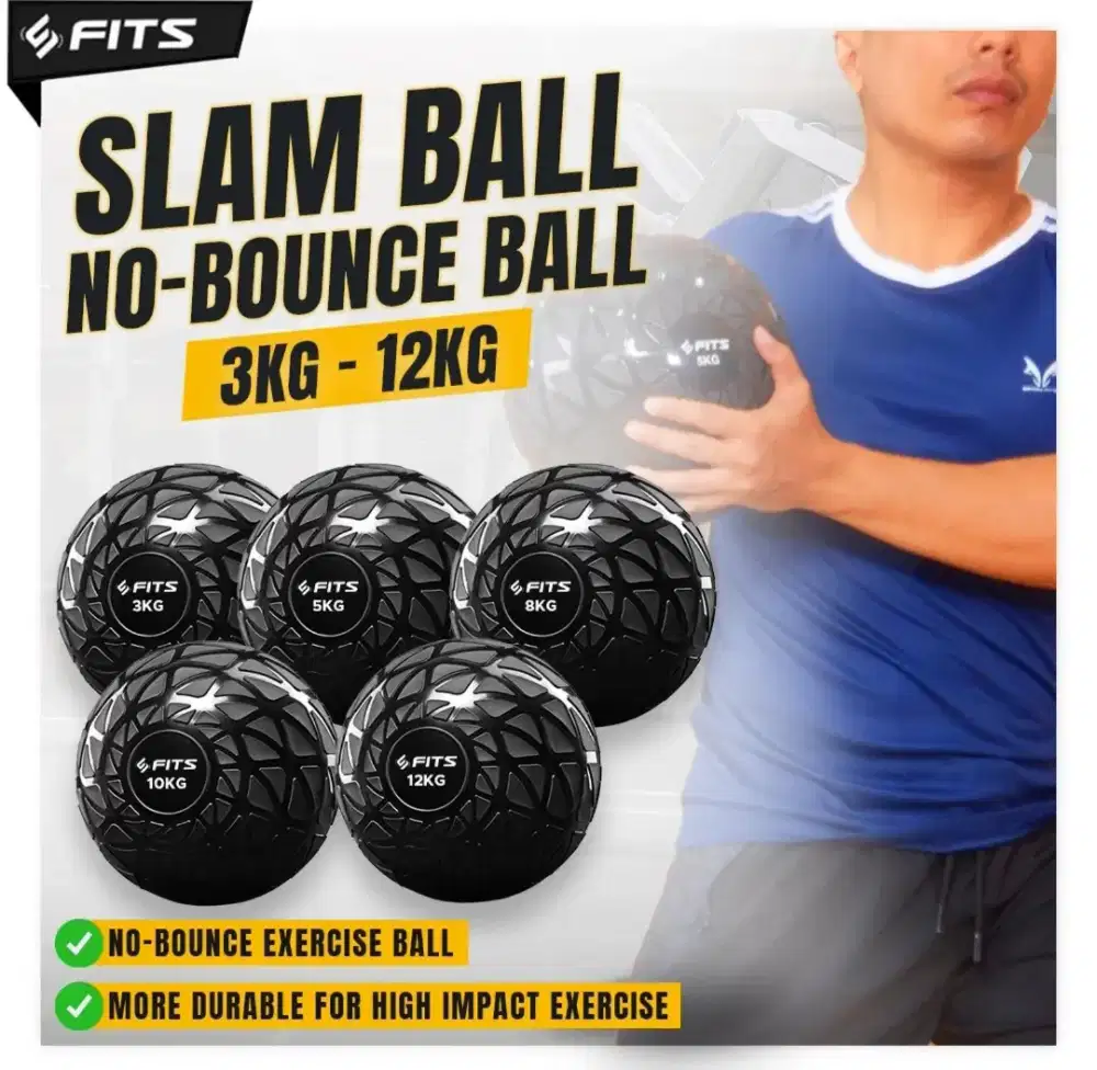 Medicine Ball Life Sports Fits 3Kg,5kg,8kg,10kg,12kg,Total38kg