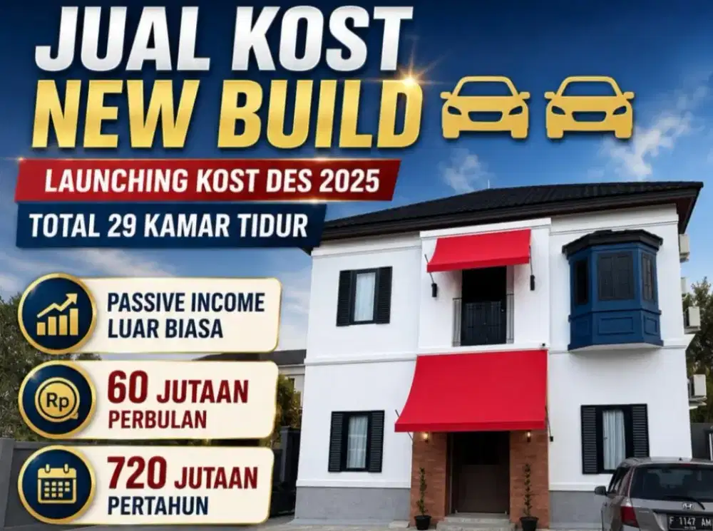 JUAL KOST KOSAN DEKAT PINTU TOL CIMANGGIS CIBITUNG TRANSYOGI CIBUBUR