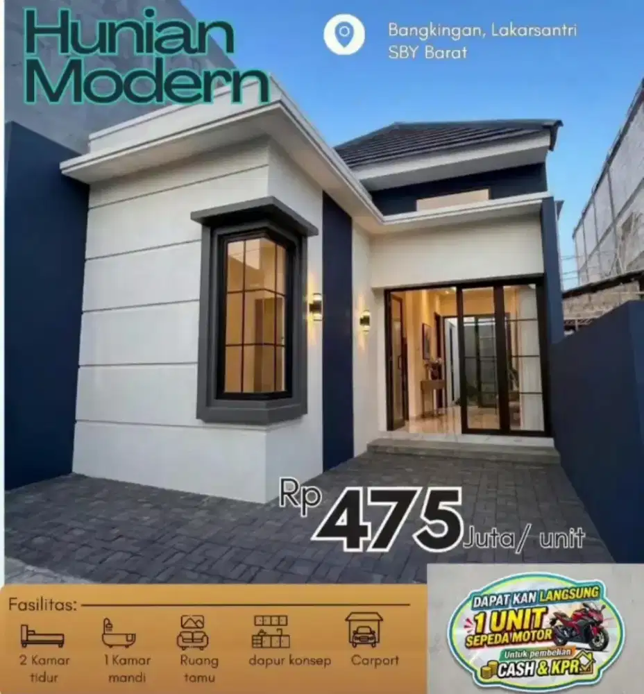 Jual rumah Surabaya barat