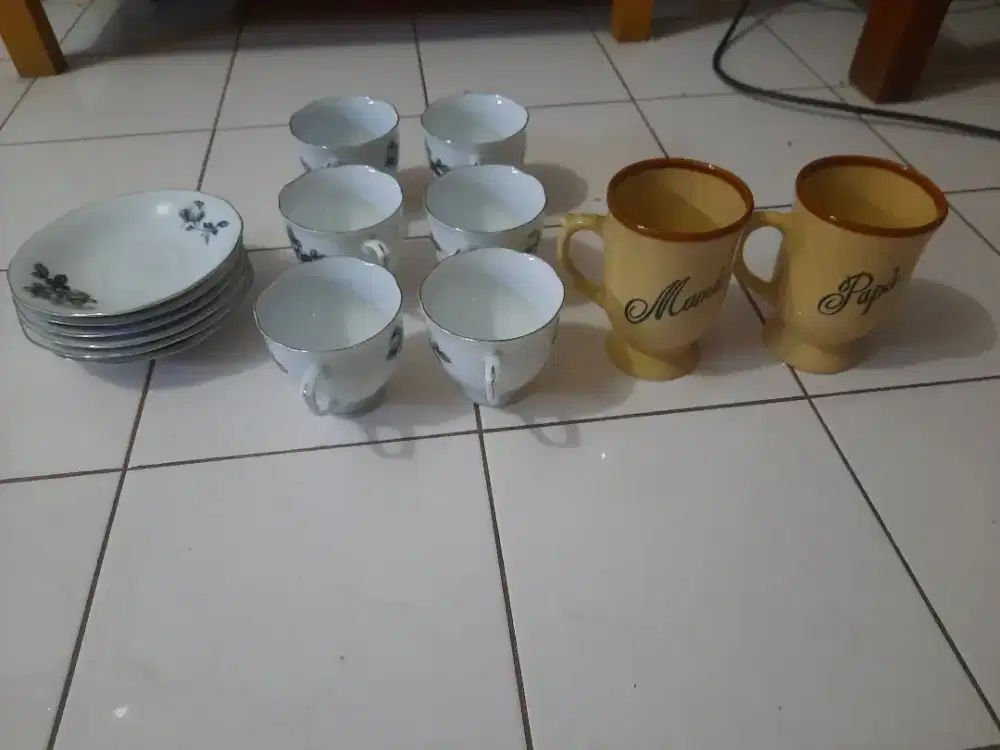 Gelas jadul & unik