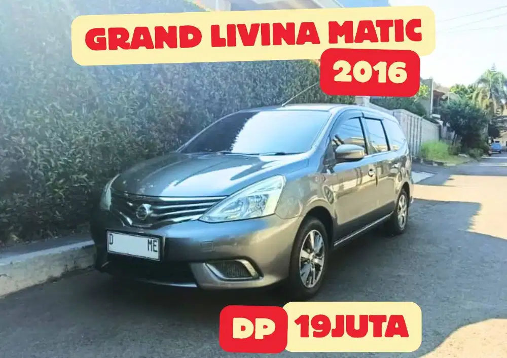 Nissan Grand Livina Automatic 2016 Mulus! Bisa Kredit TDP=19juta