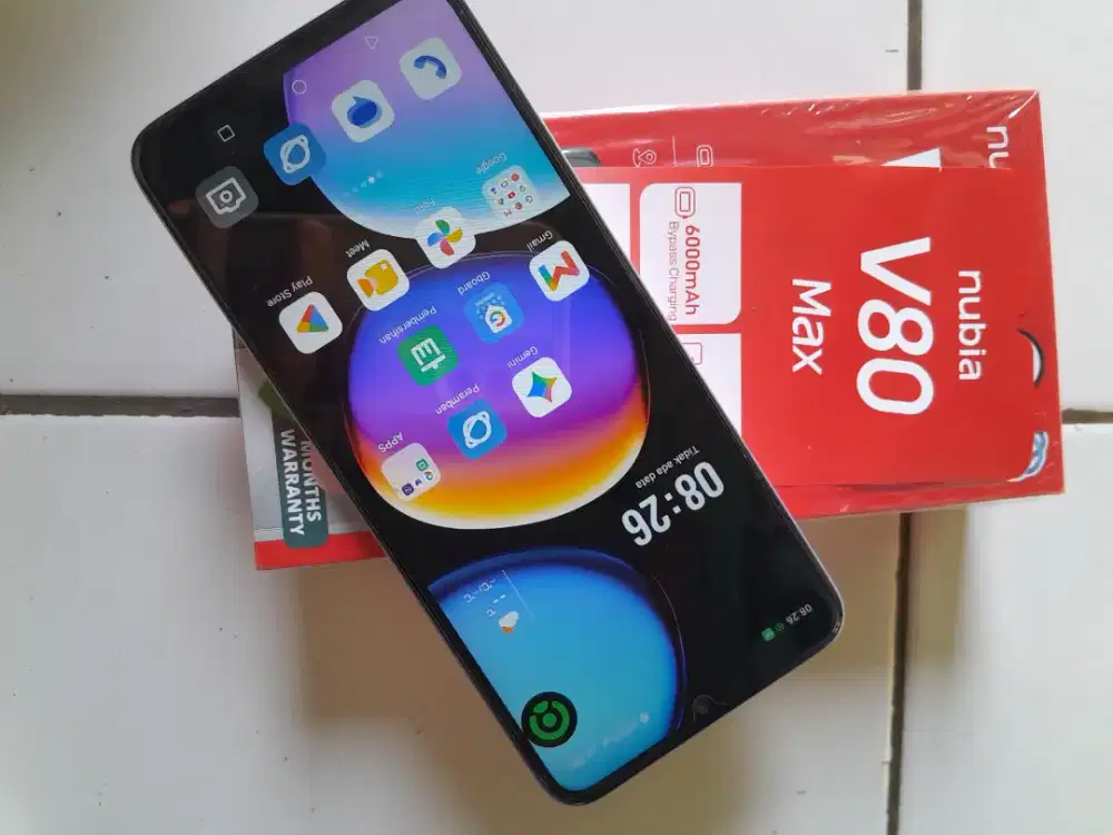 nubia v80 max ram 8÷8 /16