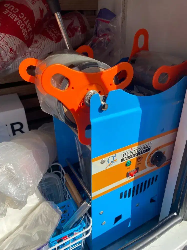 Penyegel gelas plastik cup sealer