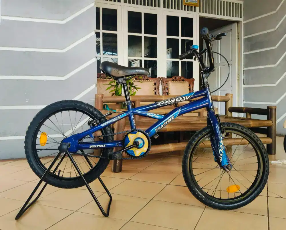 Sepeda BMX merek Wimcycle uk'18 hrg 550rb net kondisi masih bagus