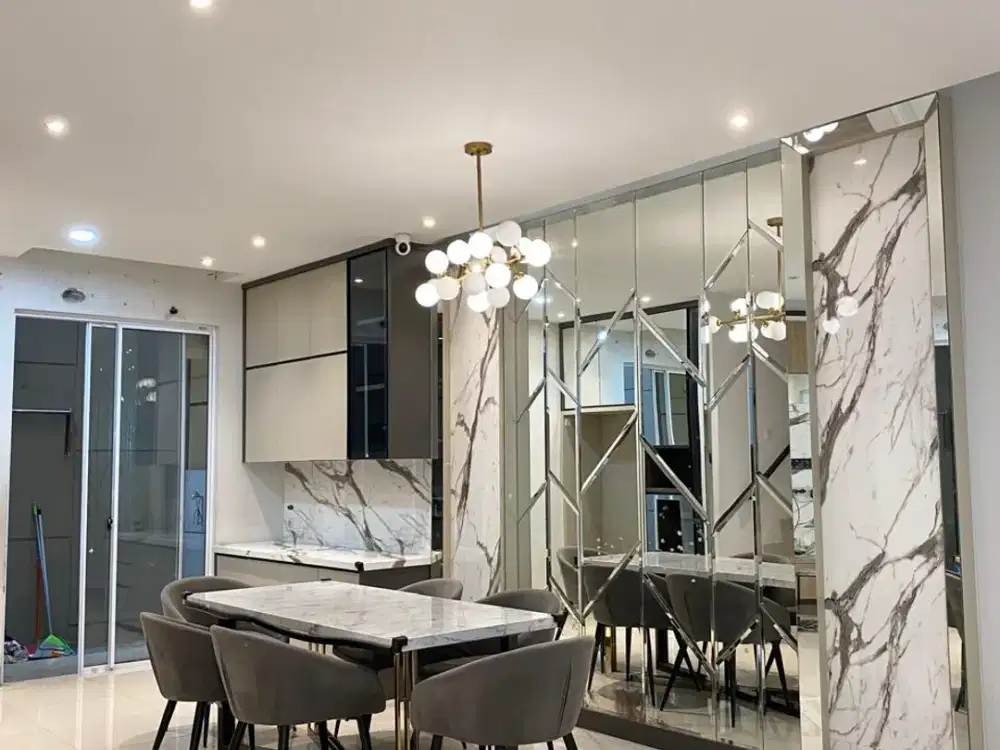 DISEWAKAN RUMAH SEDAYU CITY CLUSTER EROPA FULL FURNISH KELAPA GADING JAKARTA UTARA