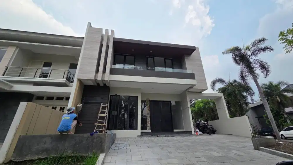 Dijual Rumah Hook Minimalis Baru Gress di Raffles Garden Citraland