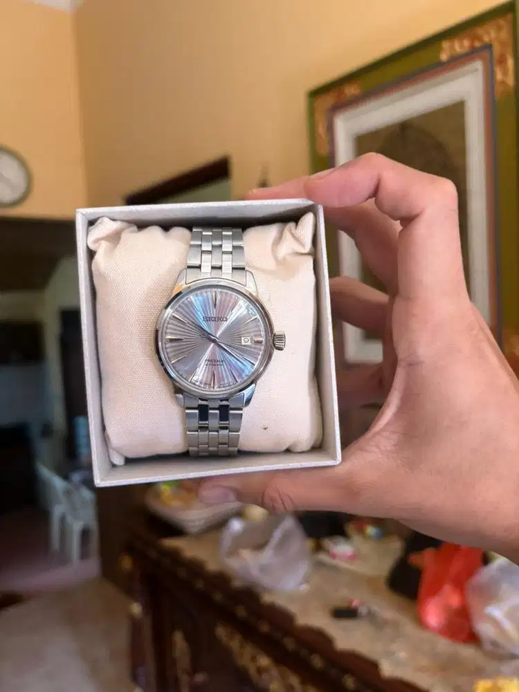 SEIKO PRESAGE SKY BLUE SRPE19K1 (AUTOMATIC)