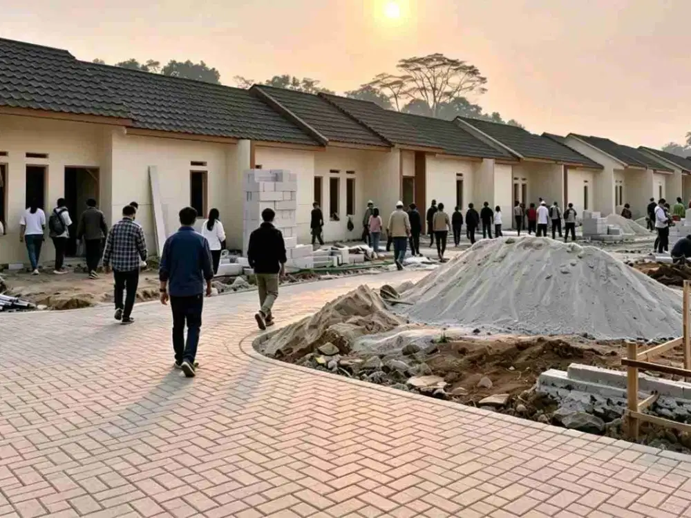 rumah subsidi dekat  kantor Dprd provinsi banten