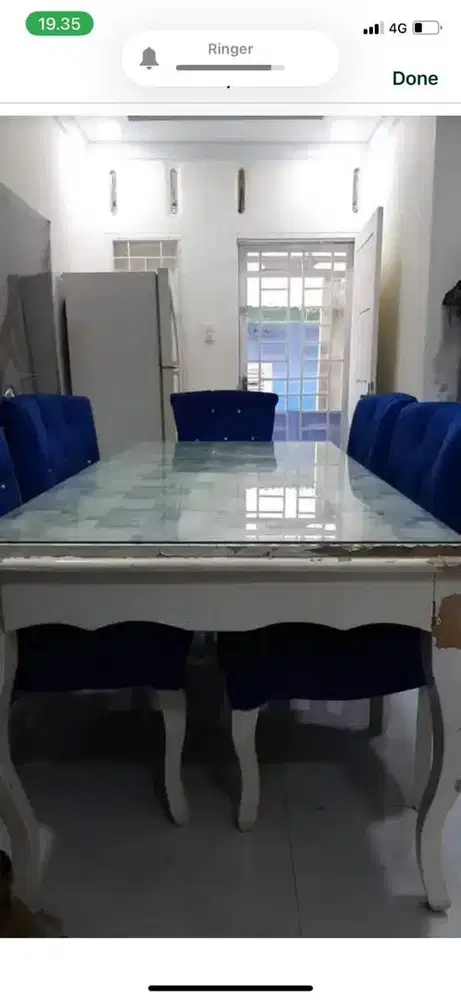 MEJA MAKAN KAYU