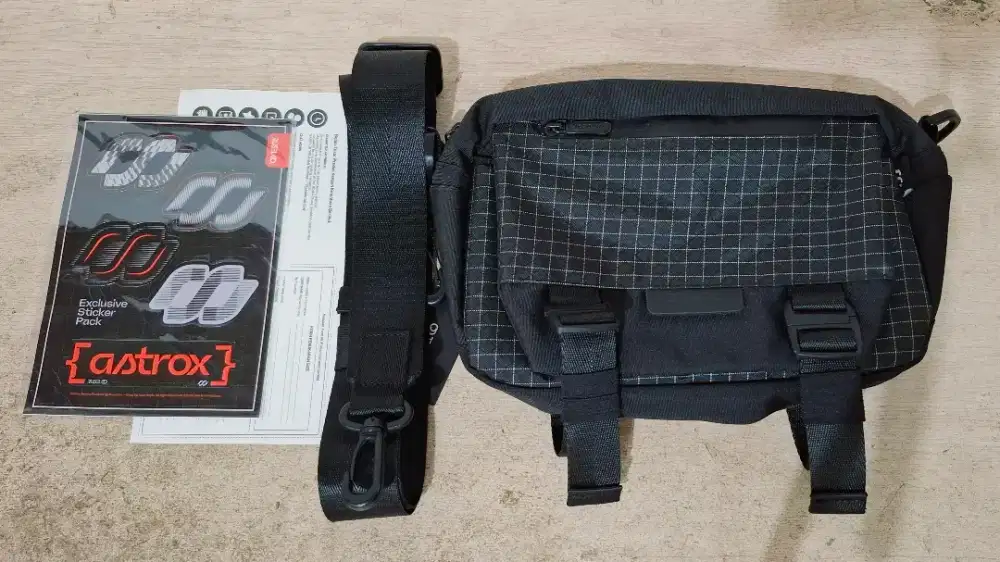 RUSELCO I Slingbag Astrox Tas Selempang Pria Waterproof Multifunction