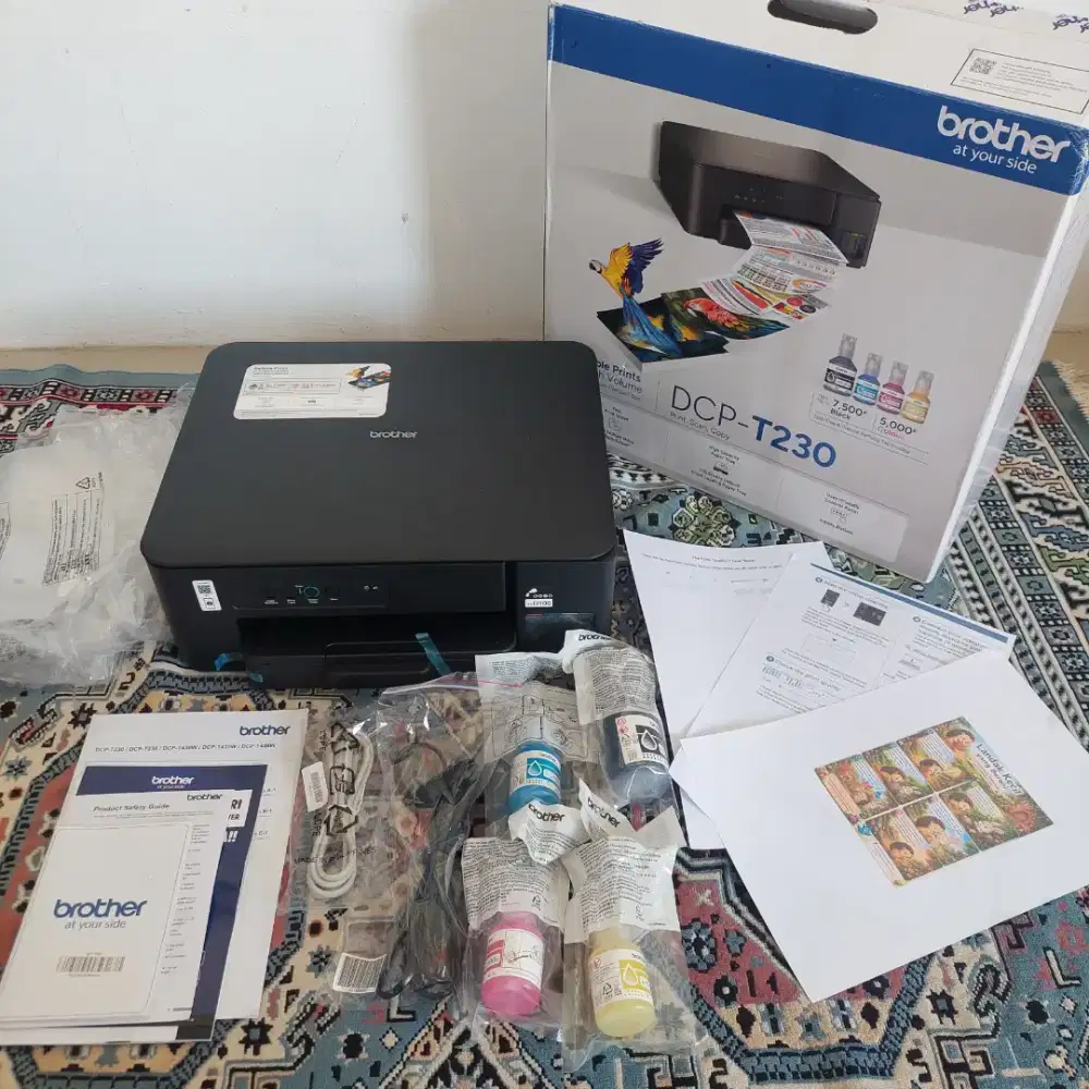 Printer Brother DCP-T230 Print Scan Copy Baru Beli Dipake Tes Saja