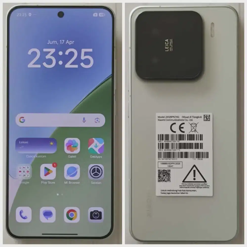 XIAOMI 15 5G RAM 12/512 FULLSET MULUS NO MINUS ADA BEKAS DENT KECIL