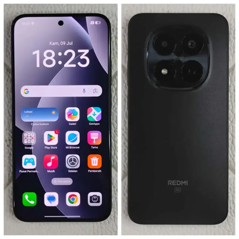 XIAOMI REDMI NOTE 15 PRO 5G RAM 12/512 FULLSET SUPER MULUS NO MINUS
