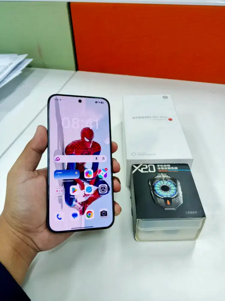 XIAOMI 15T PRO RAM 12/512 Fullset Full ORI. Garansi ON Panjang