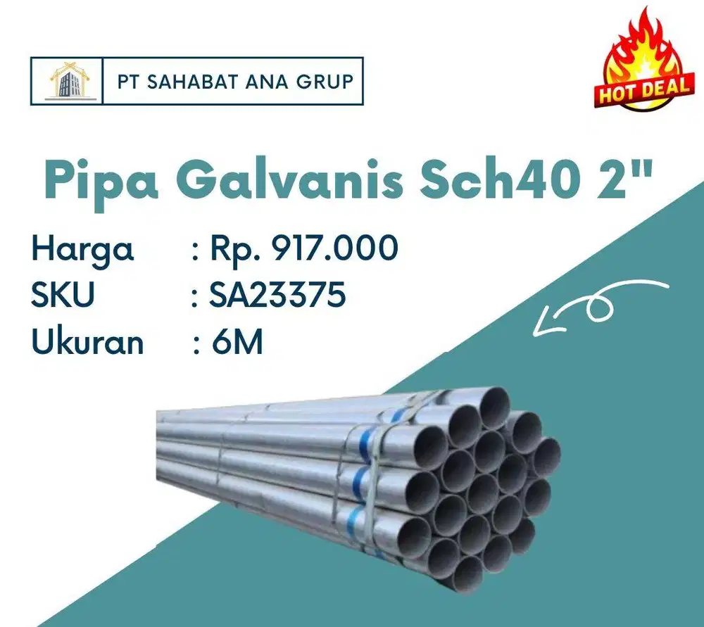 Pipa Galvanis Sch40 2