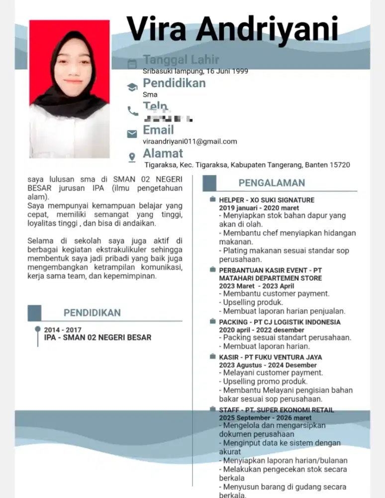 Mencari pekerjaan