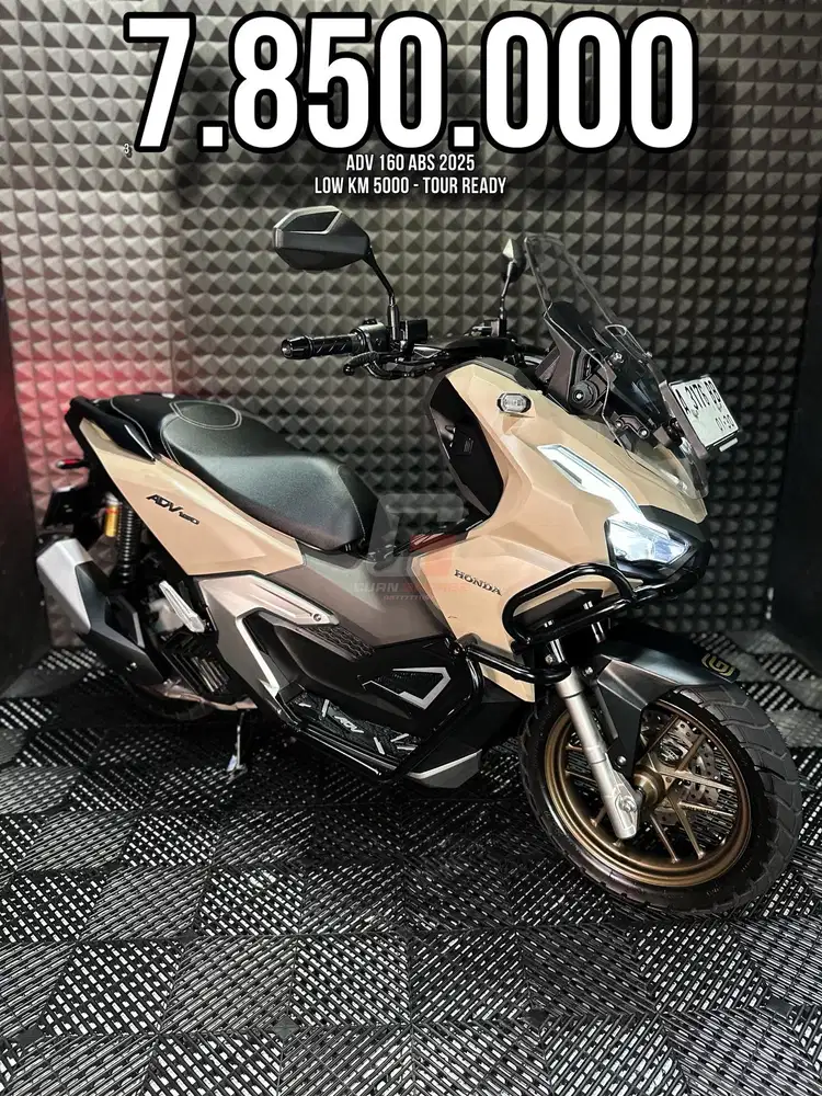 HONDA ADV 160 ABS 2025 LOW KM 5XXX PAJAK ON RAWATAN SUPERB UNIT BRO