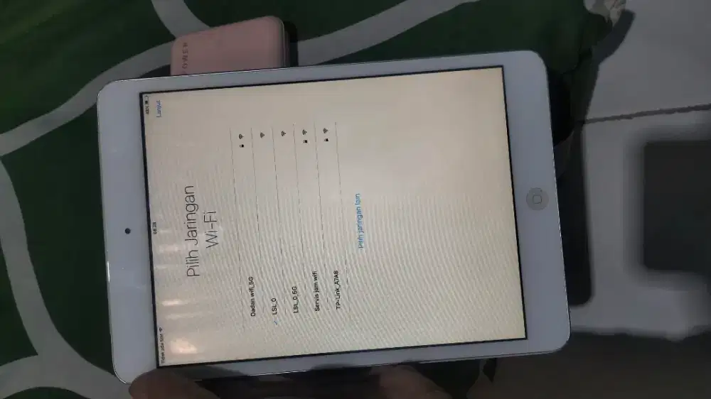 iPad  tab A1455 minus terkunci kondisi muluuuussss
