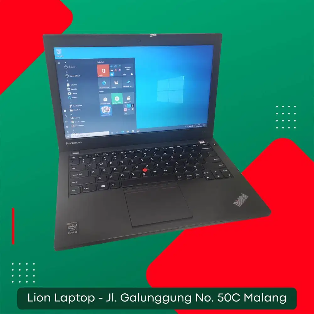 RAM 8GB SSD 256GB Core i5 Murah Lenovo Thinkpad X240 [10|07]