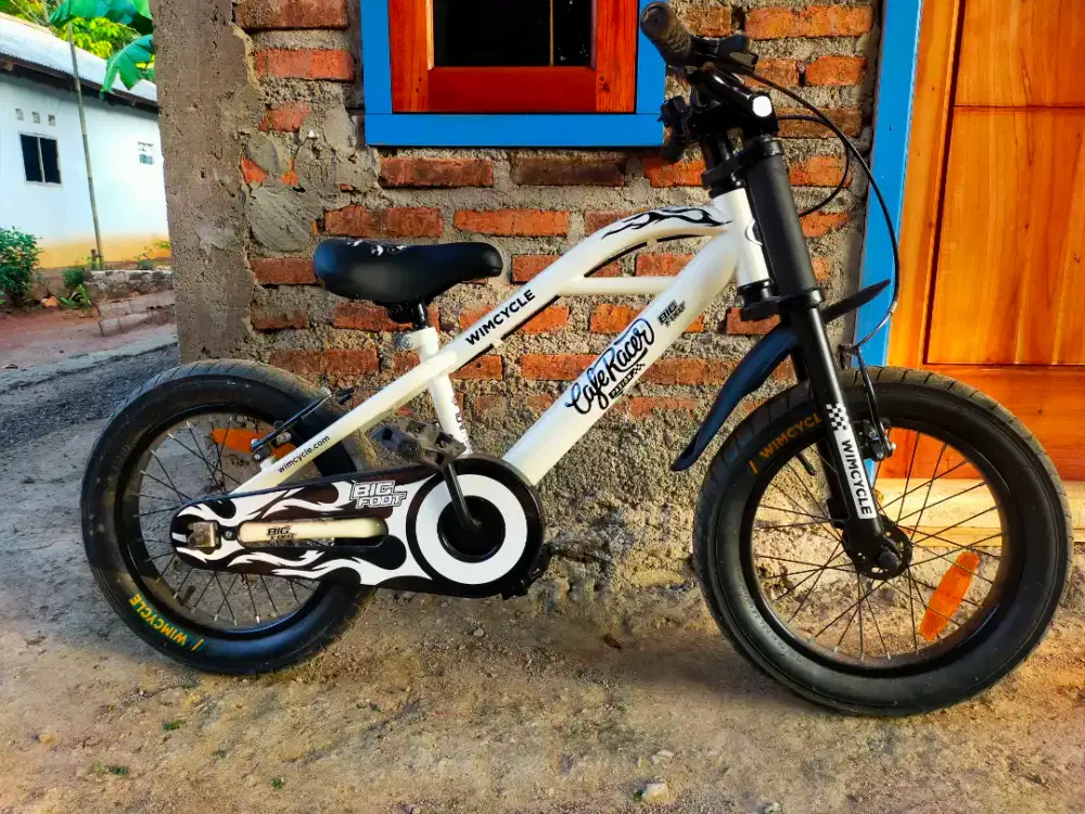 Sepeda anak Wimcycle Big Foot Cafe Racer 16