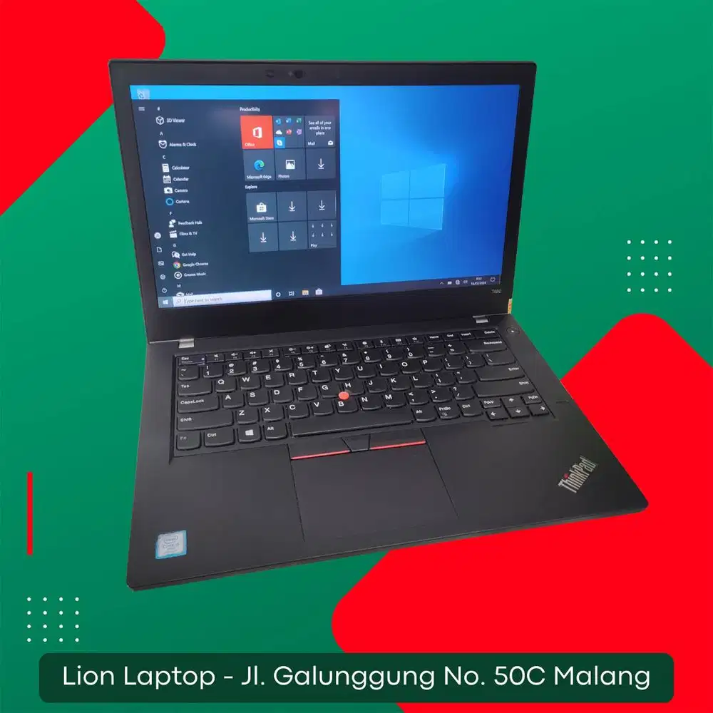 RAM 8GB Core i5 gen 8 Lenovo Thinkpad T480 [10|07]