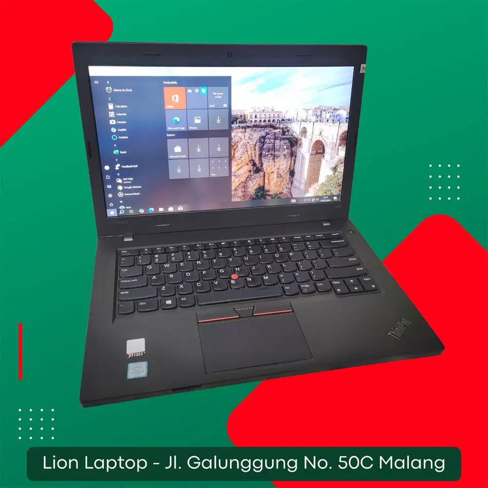 RAM 8GB Core i5 SSD Murah Lenovo Thinkpad L470 [10|07]