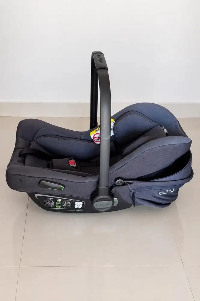 Nuna Baby Car Seat Lengkap, Jarang Dipakai, Kondisi Sangat Bagus