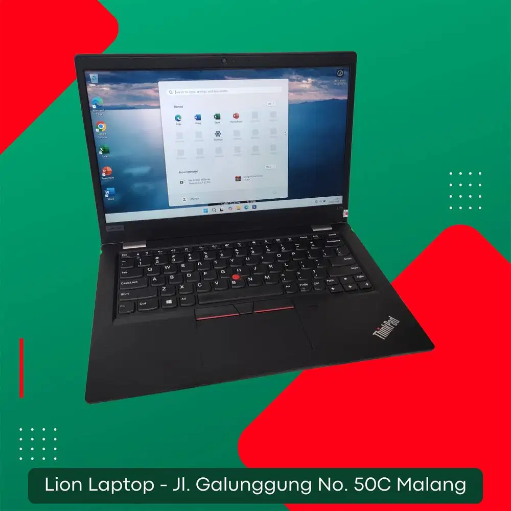 i5 Gen 10 Slim RAM 8GB SSD 256GB Lenovo Thinkpad L13 [10|07]