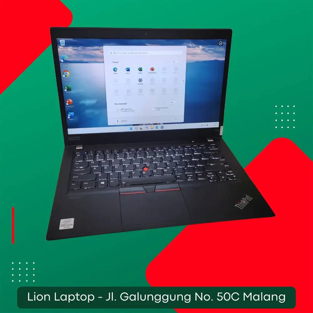 RAM 16GB Slim Core i5 Gen 10 SSD 256GB Lenovo Thinkpad T14s [10|07]