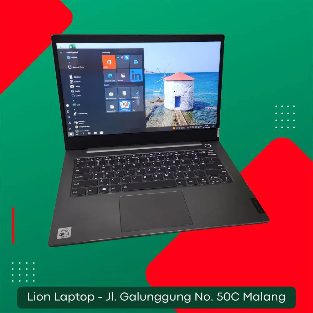 Core i5 Gen 10 SSD 256GB Slim Lenovo Thinkbook 14-IML [10|07]