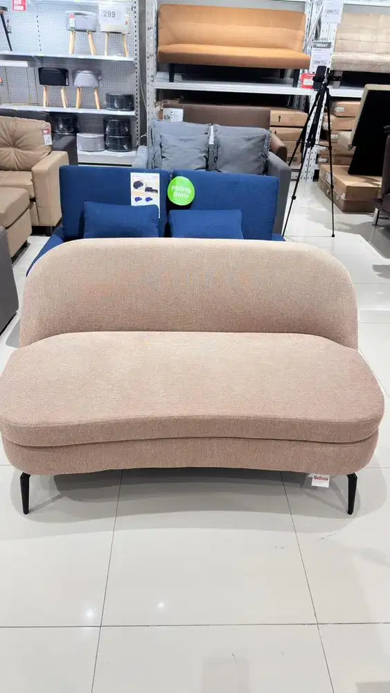 Sofa/Kursi Bench 2 Seater beige