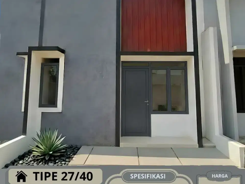 RUMAH READY HARGA MURAH DIBAAWAH PASARAN NEMPEL STASIUN