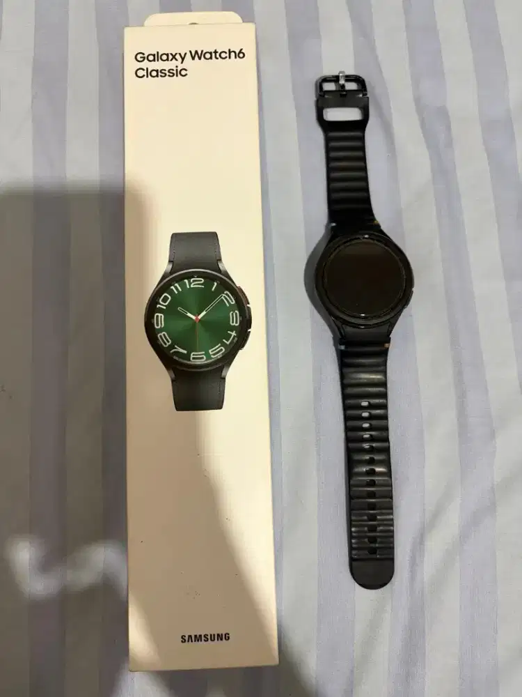 [DIJUAL] Samsung Galaxy Watch 6 Classic 47mm (Ex-SEIN) - Bonus Banyak!