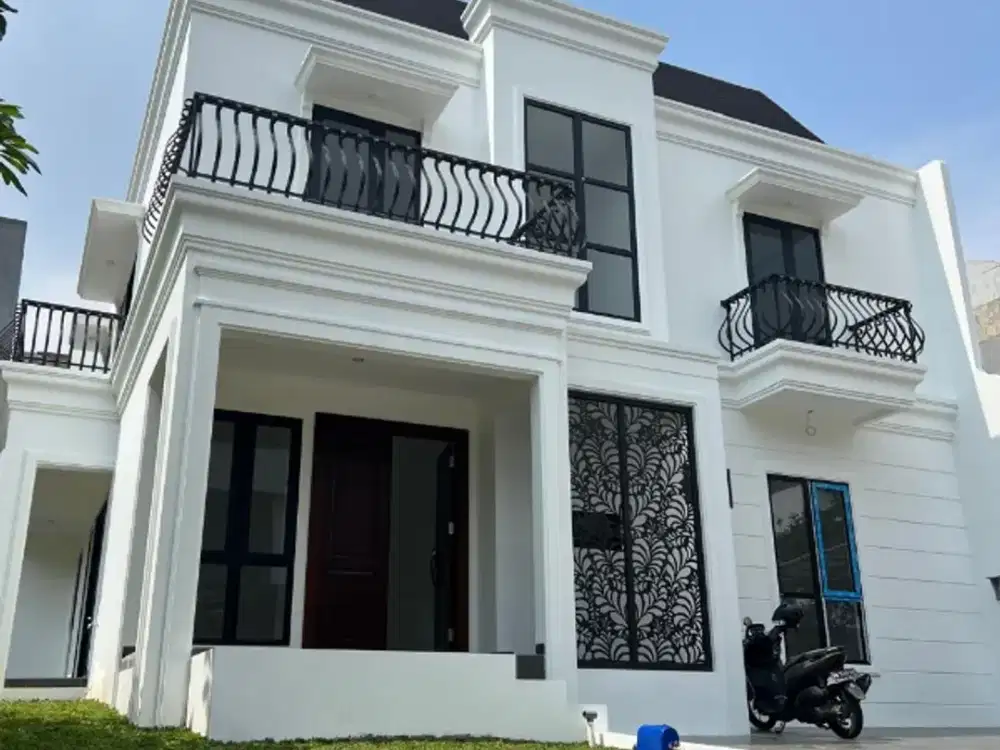 Rumah Baru Modern Renaisans Design 3 Lantai The Icon BSD city