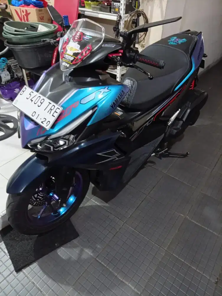 Aerox cyber full modif