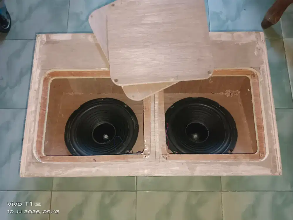 Jual full set box turbo double berserta speaker cannon pro 8 inchi