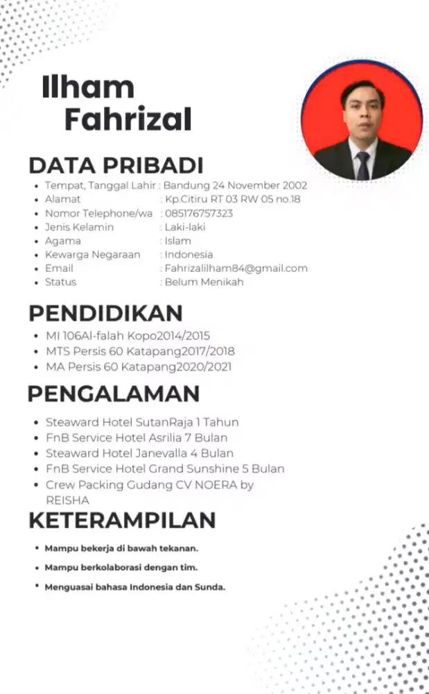 Mencari pekerjaan