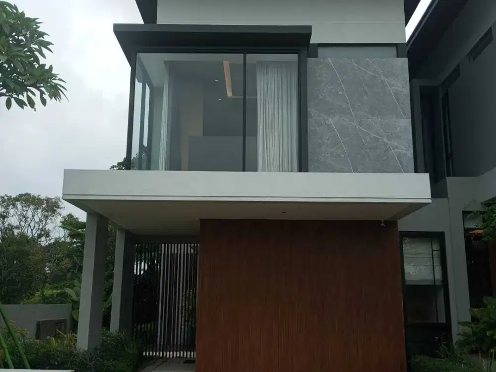 Rumah mewah di alam terbuka hijau The Shilla Sawangan