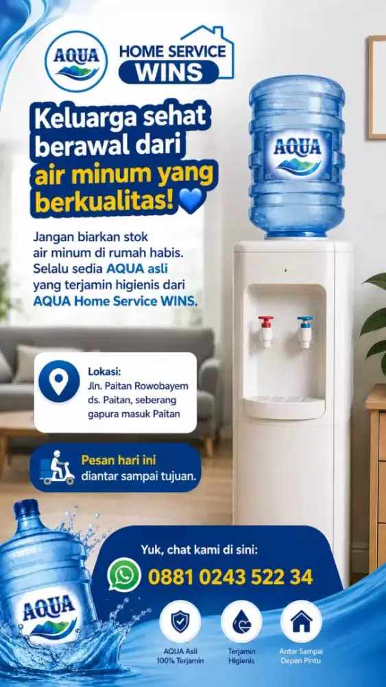 Aqua express free galon