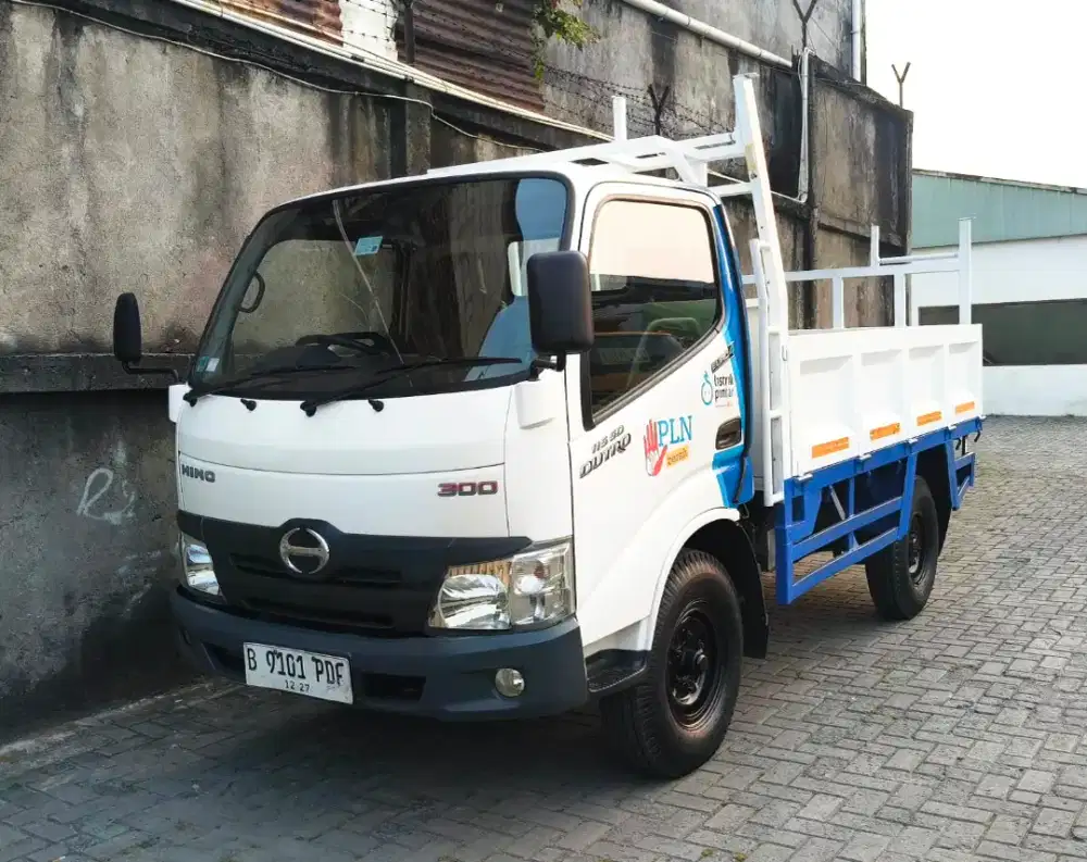 langka & bulan12 MURAH CDE Hino Dutro 115SD engkel bak besi kargo 2022