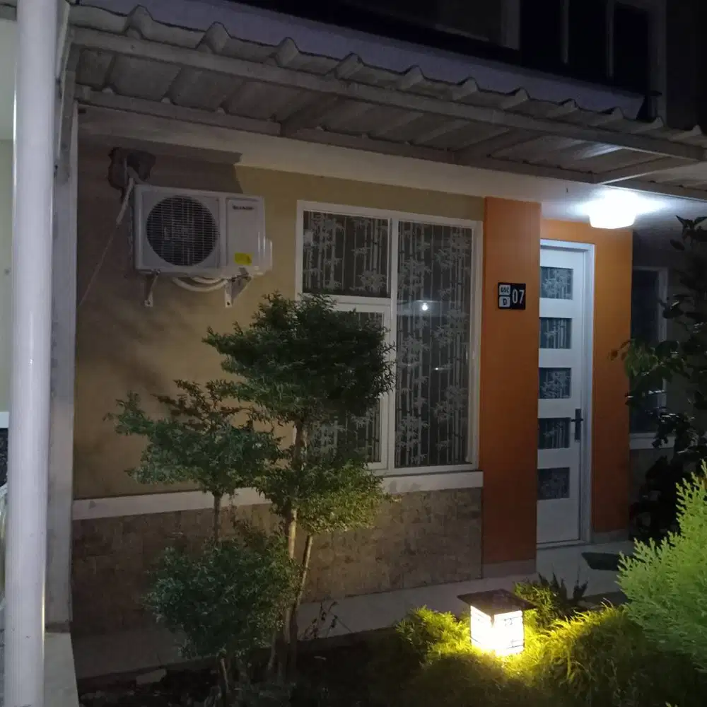Disewakan Rumah Cluster Nyaman Full Furnish Bulanan/Tahunan