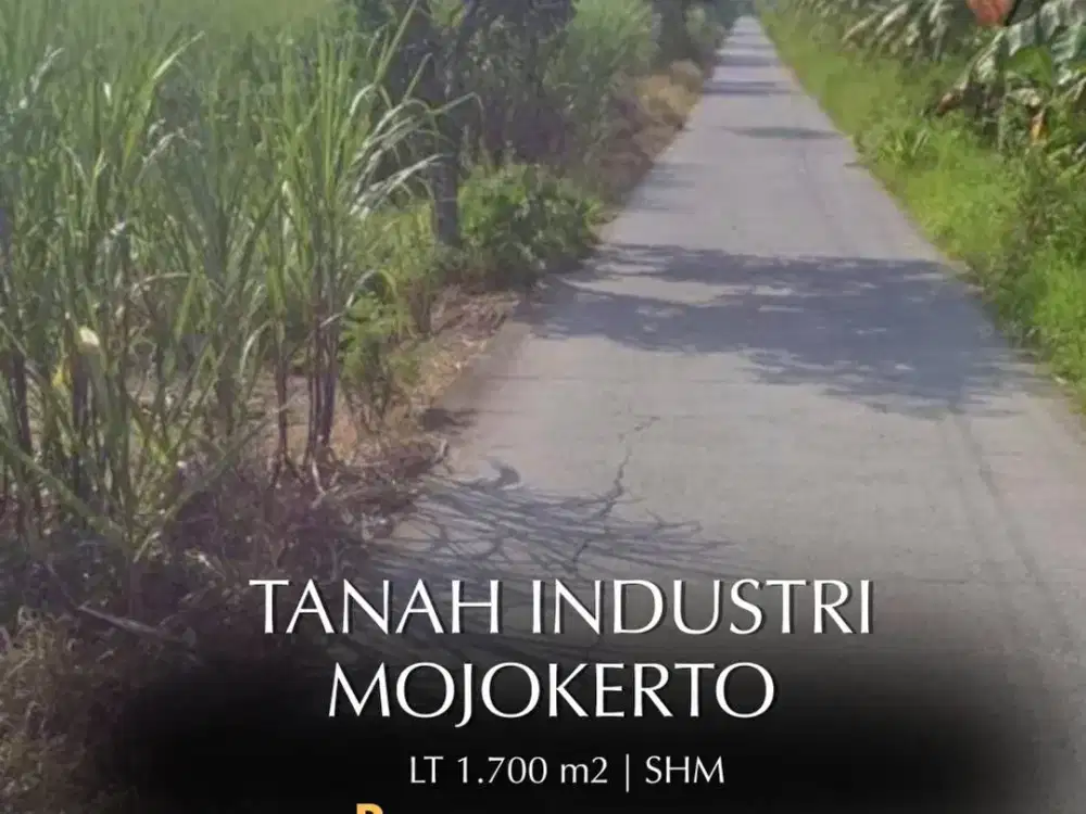 Dijual tanah industri mojokerto
