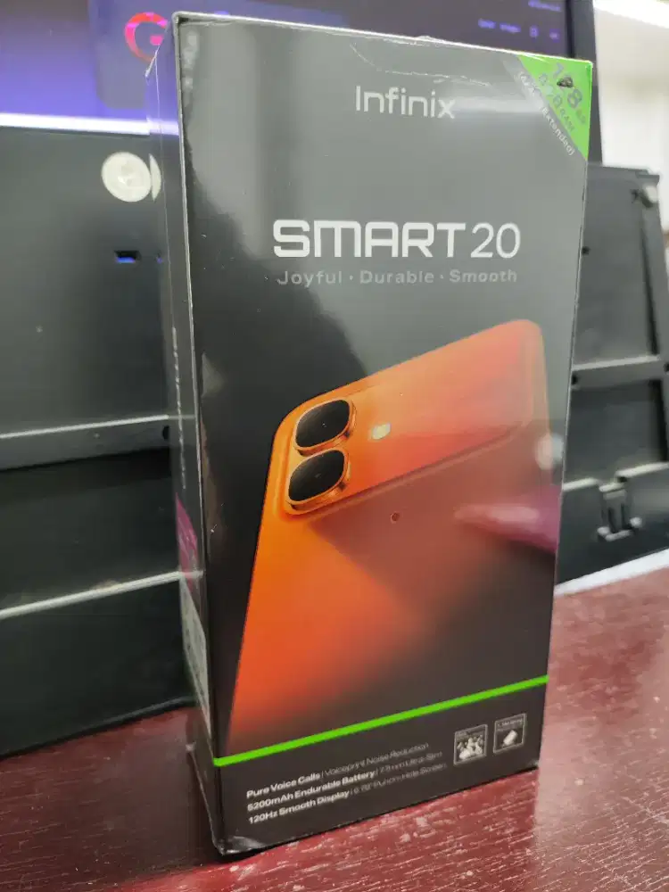 INFINIX SMART 20 RAM 4+4/128GB SEGEL BOX ( BARU )