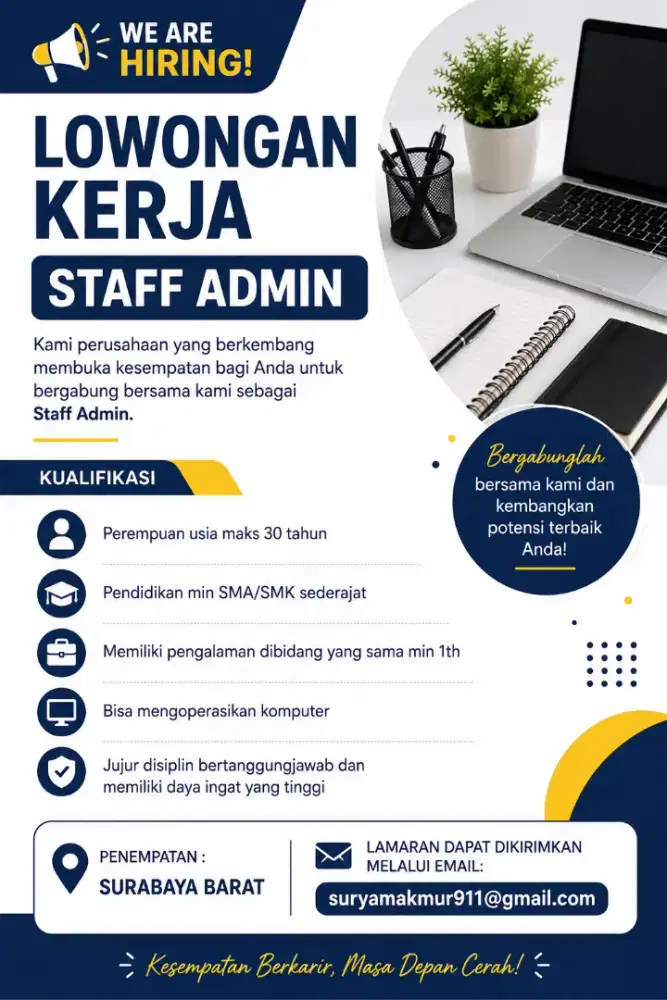 Staff Administrasi