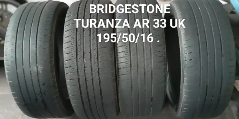 4 Bridgestone TURANZA uk 195/50/16 nik 2021