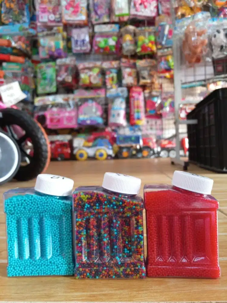 mainan anak plru hydrogel botol