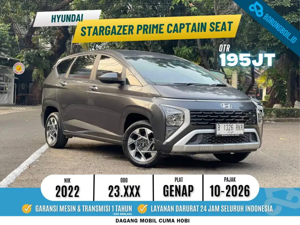 TERMURAHH Stargazer Prime Capt Seat ivt 2022 Abu Abu