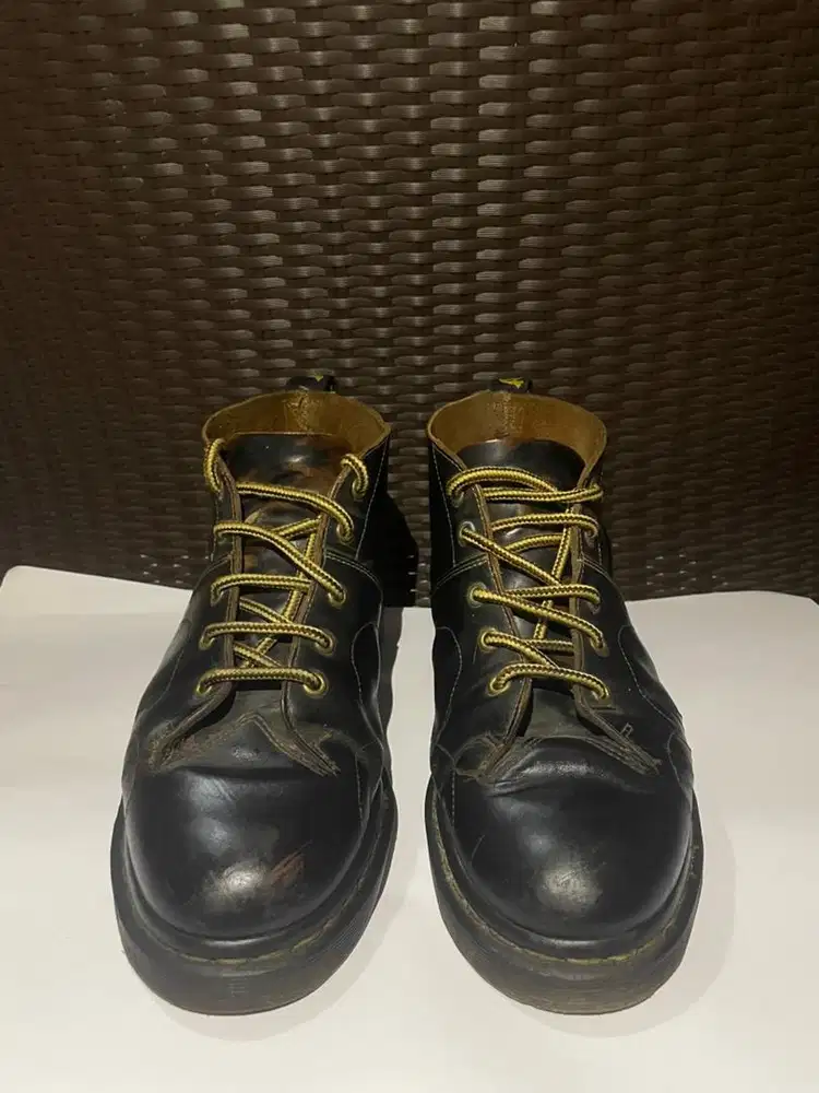 Dr. Martens Cruch Black Monkey Boots