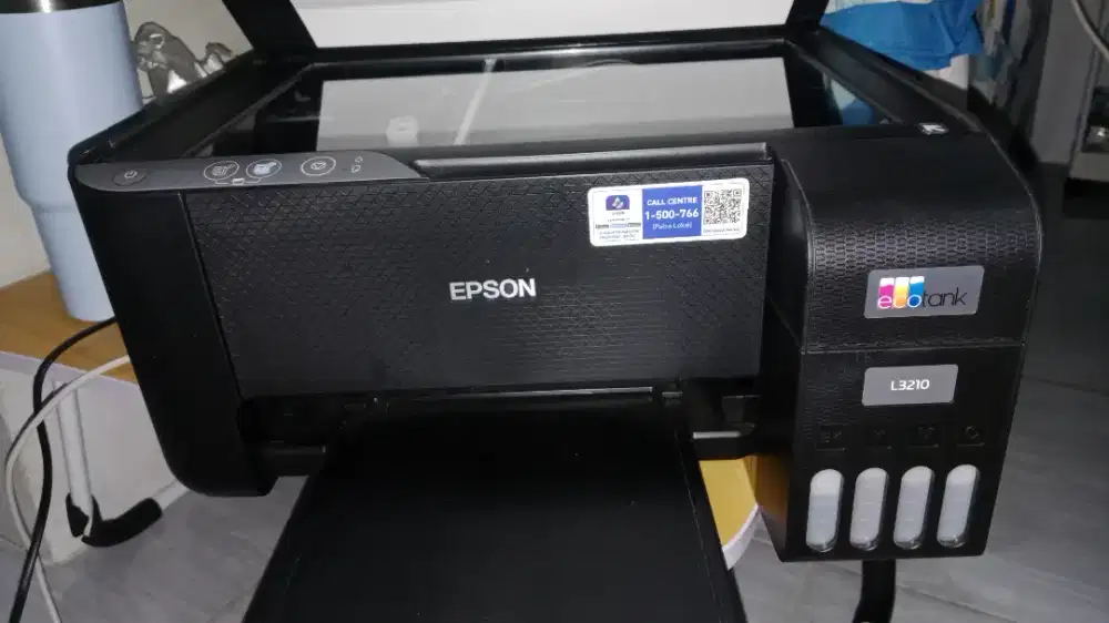 Epson L3210 Pemakaian 1 Tahun Mulus Normal Termurah