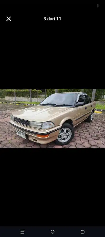 Toyota Corolla 1986 Bensin